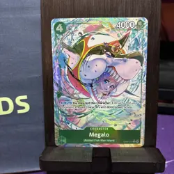 EB04-018 Megalo R Alt Art The Azure Sea's Seven One Piece TCG English Card - Image 2