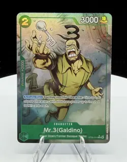 Mr.3(Galdino) (Alt Art) ST30-014 C Stard Deck EX (Luffy & Ace) - ONE PIECE - Image 1
