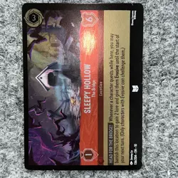 Disney Lorcana Whispers in the Well Sleepy Hollow Bridge 136/204 Foil UC NM - Image 2