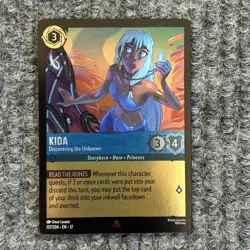 Disney Lorcana Wilds Unknown Kida Discovering The Unknown 157/204 Foil - Image 1