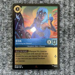 Disney Lorcana Wilds Unknown Kida Discovering The Unknown 157/204 Foil - Image 2