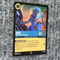 Disney Lorcana Wilds Unknown Kida Discovering The Unknown 157/204 Foil - Image 3