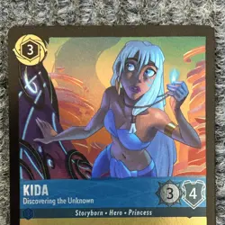 Disney Lorcana Wilds Unknown Kida Discovering The Unknown 157/204 Foil - Image 5