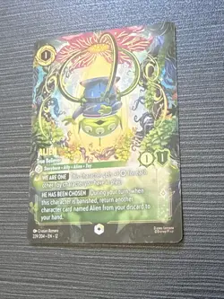 ✨ENCHANTED - Lorcana Alien - True Believer (Enchanted) - Wilds Unknown - 229/204 - Image 4