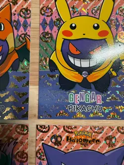 Gengar Poncho HALLOWEN Card Database SET Gold Foil Holo READ DESCRIP. - Image 4
