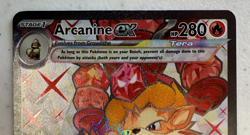 Pokemon TCG Arcanine EX Holo Card 224/198 SV01 Scarlet & Violet Base Set NM - Image 3