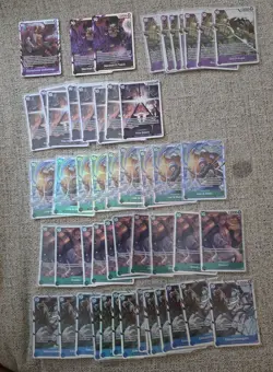 One Piece 300+ Card Bulk Lot Foil/Holo Foil/SR - Image 1