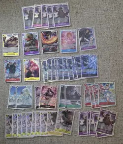 One Piece 300+ Card Bulk Lot Foil/Holo Foil/SR - Image 5