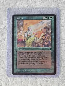 Rebirth Legends Rare Reserved List MTG Magic 1994 Mark Tedin Card Vault NM- - Image 3