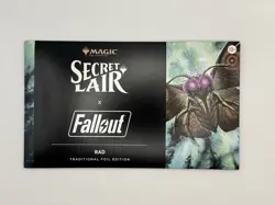MTG Secret Lair X Fallout: RAD - Traditional Foil Edition Sealed - Image 1