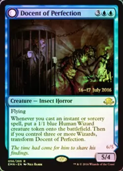 MTG Docent of Perfection // Final Iteration - Foil - Prerelease Promo, Prereleas - Image 1