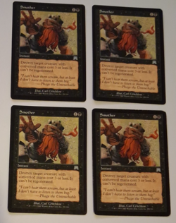 4x Smother MP MTG Onslaught Magic the Gathering - Image 1