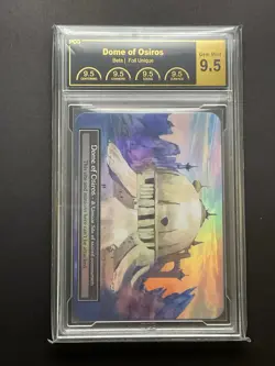 Dome Of Osiros (Foil) - PCG 9.5 - Unique - Beta - Sorcery: Contested Realm - Image 1