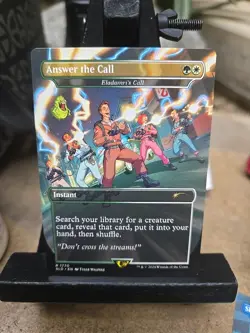 Eladamri's Call "Answer the Call" - Extended Art Secret Lair NM MTG - Image 1
