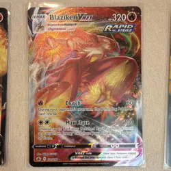 Pokemon TCG Ultra Rare Lot – 6 Cards | Charizard V, Blaziken VMAX, Holo - Image 3