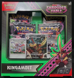 Sealed Pokemon TCG Shrouded Fable Kingambit Illustration Collection - Image 1