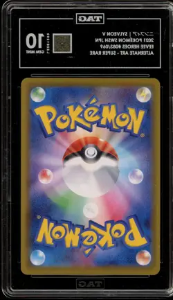 Pokemon Sylveon V Eevee Heroes 083/069 FA Super Rare Tag 10 Gem Mint - Image 2