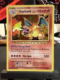Pokemon Charizard Holo Rare 11/108 XY Evolutions 2016 Near Mint - Image 1