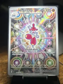 Medicham 241/217 Full Art Pokemon Ascended Hero’s Illustration Rare Near Mint - Image 1