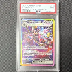 2024 Pokemon TCG Hydreigon ex 240/191 Sv08 SIR Holo Full Art PSA 9 - Image 1