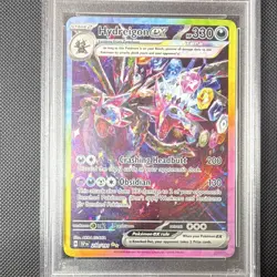 2024 Pokemon TCG Hydreigon ex 240/191 Sv08 SIR Holo Full Art PSA 9 - Image 2