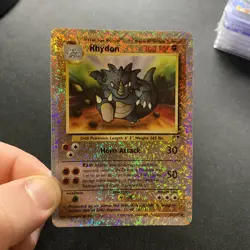Rhydon 35/110 Pokemon Legendary Collection Reverse Holo WOTC LP - Image 3