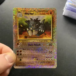Rhydon 35/110 Pokemon Legendary Collection Reverse Holo WOTC LP - Image 4