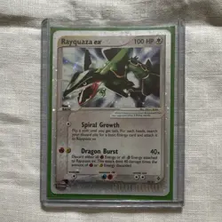 UNGRADED Pokemon Rayquaza-ex holo card | 2003 | 97/97 - Image 1