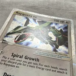 UNGRADED Pokemon Rayquaza-ex holo card | 2003 | 97/97 - Image 5