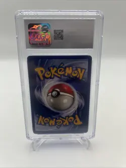 1999 Pokemon TCG Base Set 1st Edition Machamp 8/102 Holo Rare CGC 9 Mint WOTC - Image 2