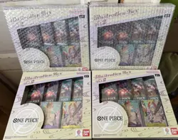 One Piece Illustration Box Volume 2 (Lot 4x) New and Sealed Bandai English - Image 1
