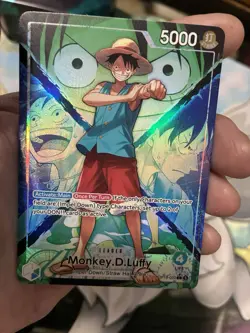 One Piece 🔥 Monkey. D. Luffy Foil Alt. Art Leader OP-16-22 The Time of Battle - Image 5