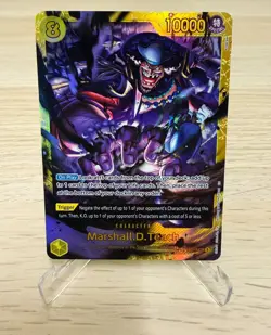 MARSHALL.D.TEACH _ OP16-119 SECRET RARE _ ONE PIECE OP 16_THE TIME OF BATTLE_ENG - Image 1
