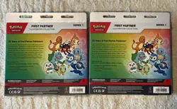 Pokemon TCG First Partner Illustration Collection Series 1 Box Lot of 2 - Image 2