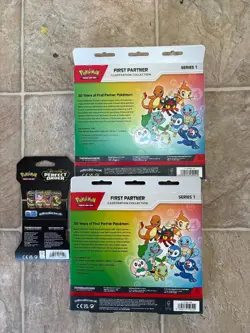 🔥 Pokemon TCG First Partner Illustration Collection Series 1 Lot of 2 Sealed - Image 2