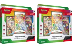 Pokemon TCG First Partner Illustration Collection Series 1 LOT OF 2 - Image 1