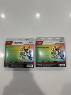 Pokemon TCG First Partner Illustration Collection Series 1 Promo Box Lot of (2) - Image 5