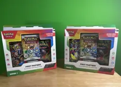 Pokemon TCG First Partner Illustration Collection Series Lot Of 2 *On Hand* - Image 1