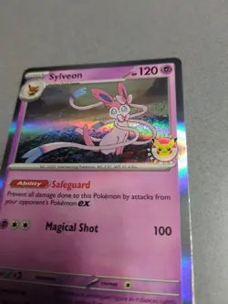 Sylveon 040/131 Pokemon Day 2025 Stamped Promo Pokemon Prismatic Evolutions NM - Image 2
