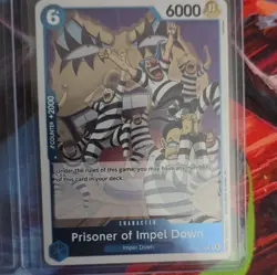Bandai One Piece Card Game OP16-042 Prisoner of Impel Down x3. This Is 3 Cards - Image 1