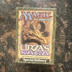 Magic: The Gathering Urza's Saga Special Delivery 60-Card Deck English 1998 - Image 1