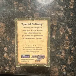 Magic: The Gathering Urza's Saga Special Delivery 60-Card Deck English 1998 - Image 3