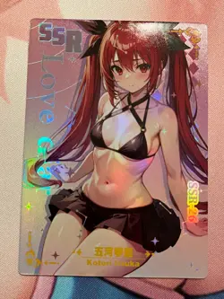 Goddess Story Love Diary - SSR-26 - Kotori Itsuka - Sexy Anime Waifu Doujin Card - Image 1