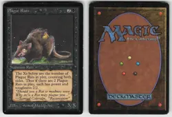 Plague Rats Beta Edition Common MAGIC: THE GATHERING - Image 3