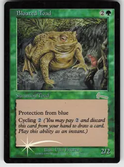 Bloated Toad 97 Urza's Legacy Foil Uncommon MAGIC: THE GATHERING - Image 1