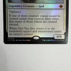 Wizards of the Coast MTG Ojer Taq, Deepest Foundation Foil Mythic EN #26 LCI - Image 2