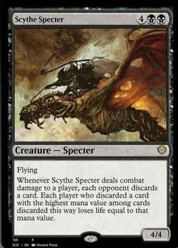 Scythe Specter Light Play, English Magic the Gathering MTG Starter Commander Dec - Image 1
