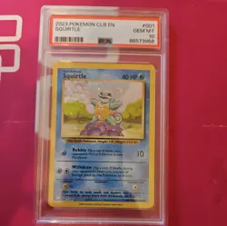 2023 Pokemon TCG Classic Squirtle #001 PSA 10 - Image 1