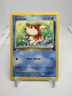 Pokemon TCG Goldeen Common First Edition 53/64 NM - Image 1