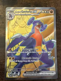 Cynthia's Garchomp Ex 204 Promo Pokemon TCG NM - Image 1